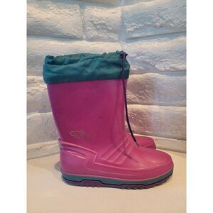 LaCrosse Girls Winter Rain boots size 6 lined big kids